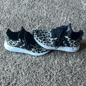 Adidas leopard sneakers